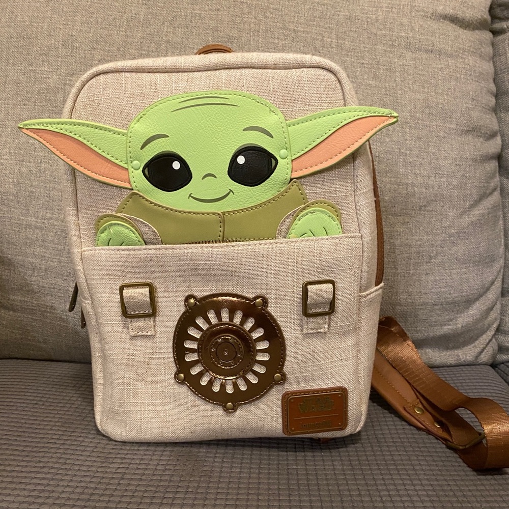 Star Wars + Loungefly Baby Yoda Backpack